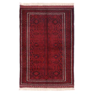 Hand knotted Baloch rug 2.1x1.3m