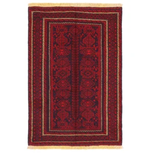 Hand knotted Baloch carpet 1.9x1.3m
