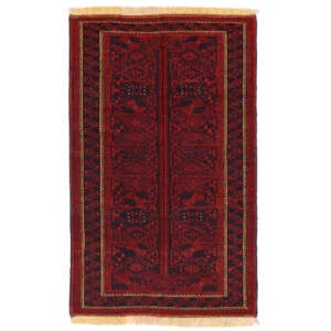 Hand knotted Baloch rug 2.1x1.3m