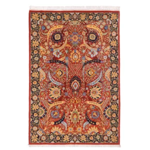 Hand knotted farahan carpet 3x2m