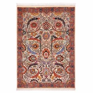 Hand knotted Farahan carpet 3x2m
