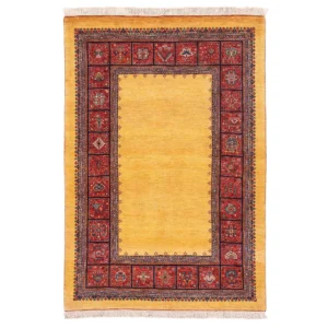 Hand knotted Qashqaee rug 2.6x1.7m
