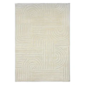 Hand knotted embossed rug 200 x 300 m