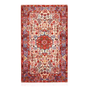 Hand knotted Nahavand carpet (4.16) meters red