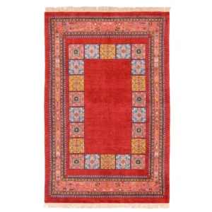 Hand knotted Qashqaee rug 2.7x1.7m