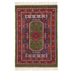 Hand knotted Khorasan rug2x1.4m