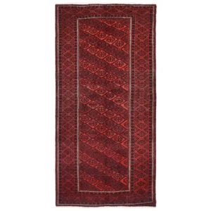 Hand knotted Baloch rug 2.5x1.2m