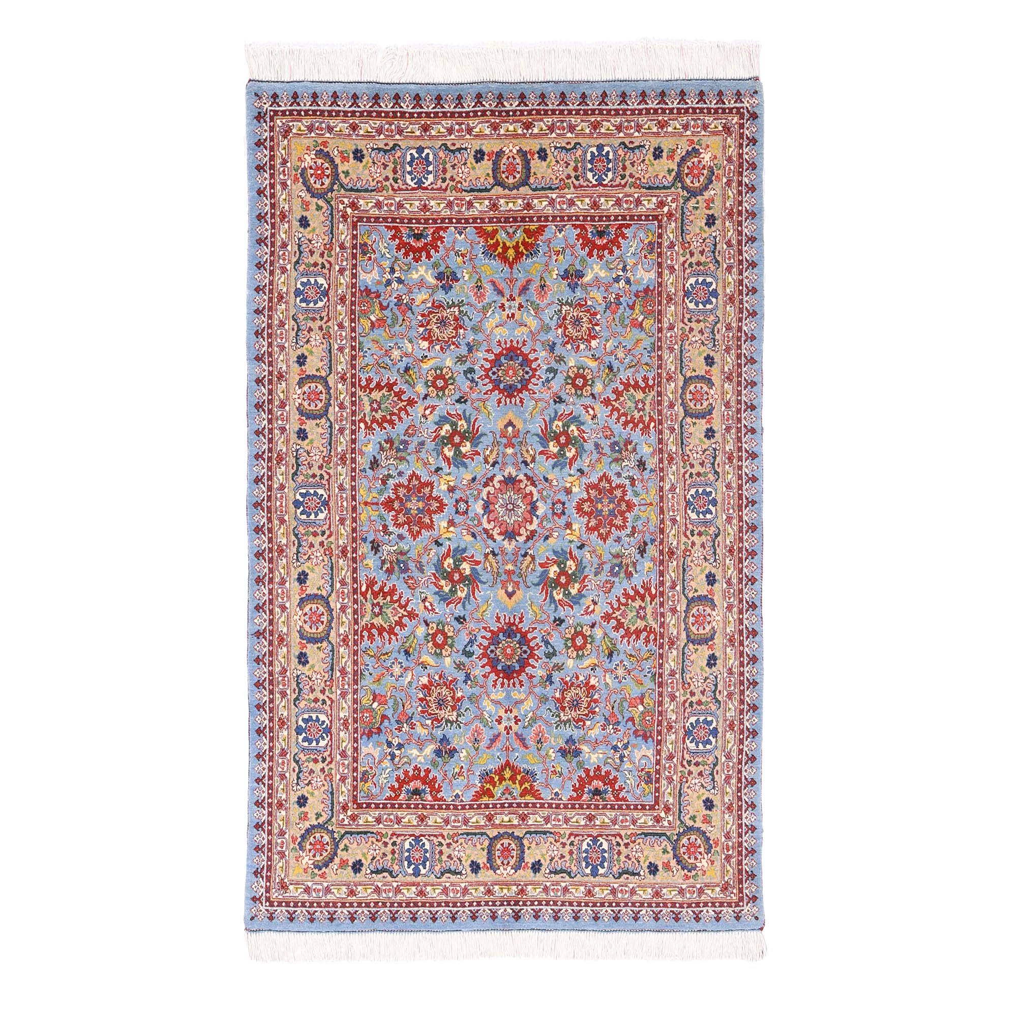 3532-1 Hand knotted Qashqai rug 2.45x1.55 m