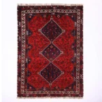 Hand knotted nomadic Qashqai carpet 2.96x2.18m
