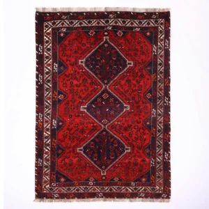 Hand knotted nomadic Qashqai carpet 2.96x2.18m