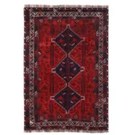 Hand knotted nomadic Qashqai carpet 3.03x2.10m