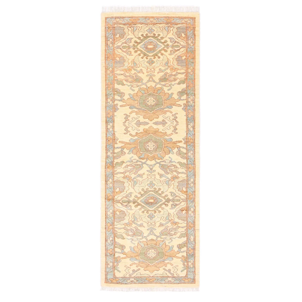 Hand knotted Soltan Abad runner 2.94×1.06m