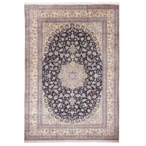 Hand knotted naeen carpet 4.67×3.22m