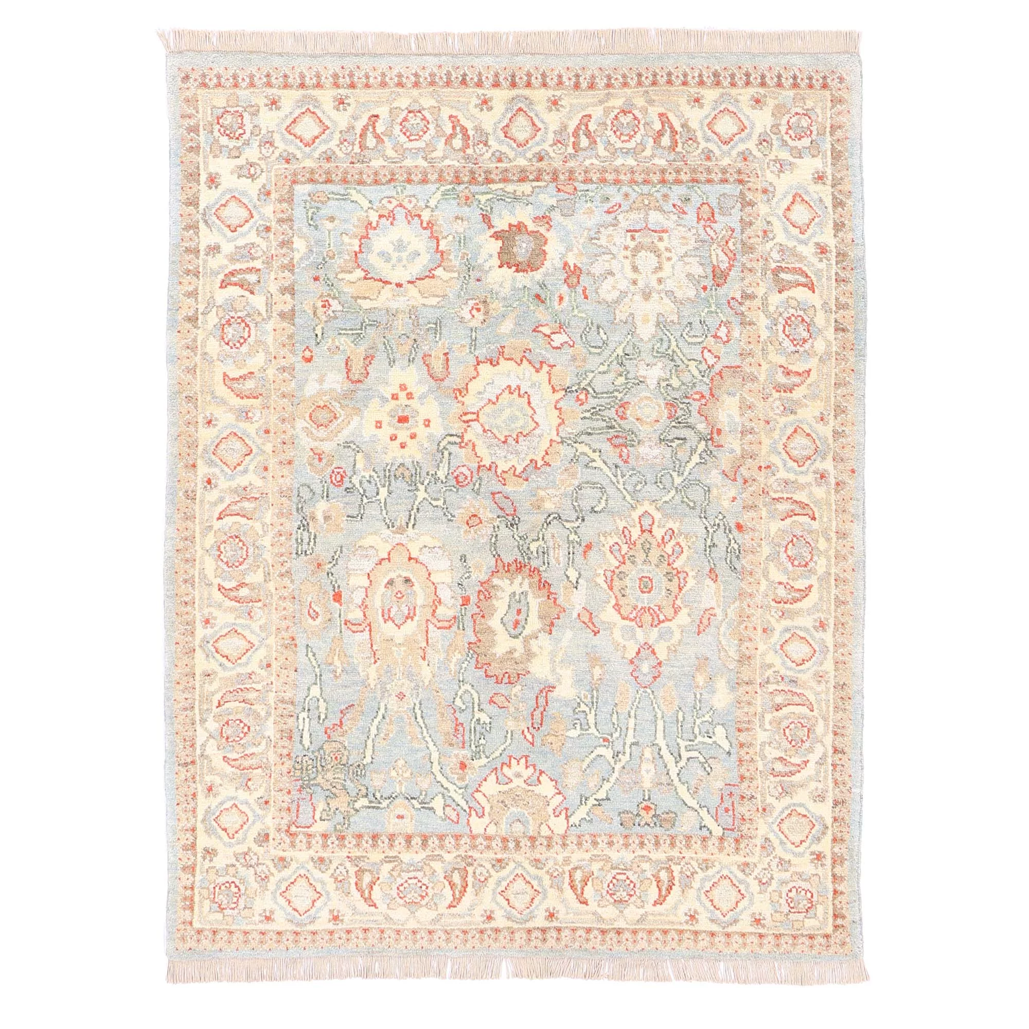 3827-1 Hand knotted Soltan Abad rug 2.19×1.69m