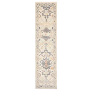 Hand knotted Soltan Abad runner 3.66×0.93m