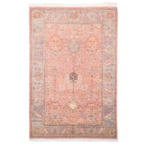 Hand knotted 40 Rows Soltan Abad carpet 3.10×2.05m